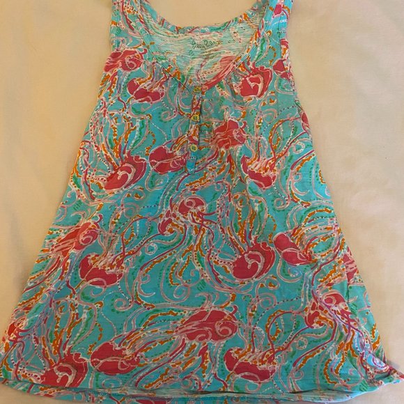 Lilly Pulitzer Jellies be Jammin Tank - Picture 2 of 3